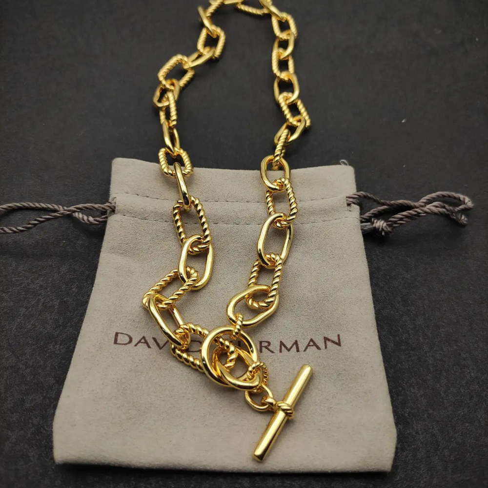 David Yurman twisted thread necklace